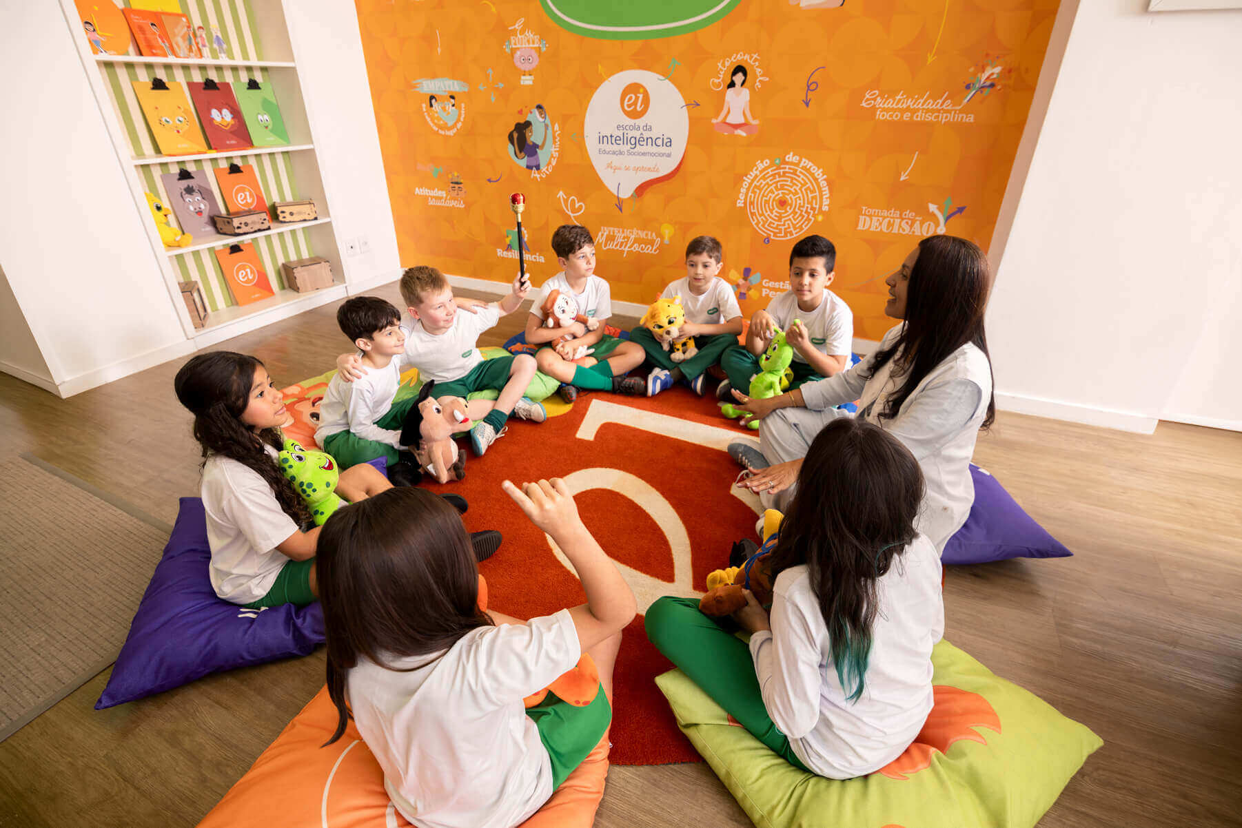 Roda de conversa da Escola da Inteligência